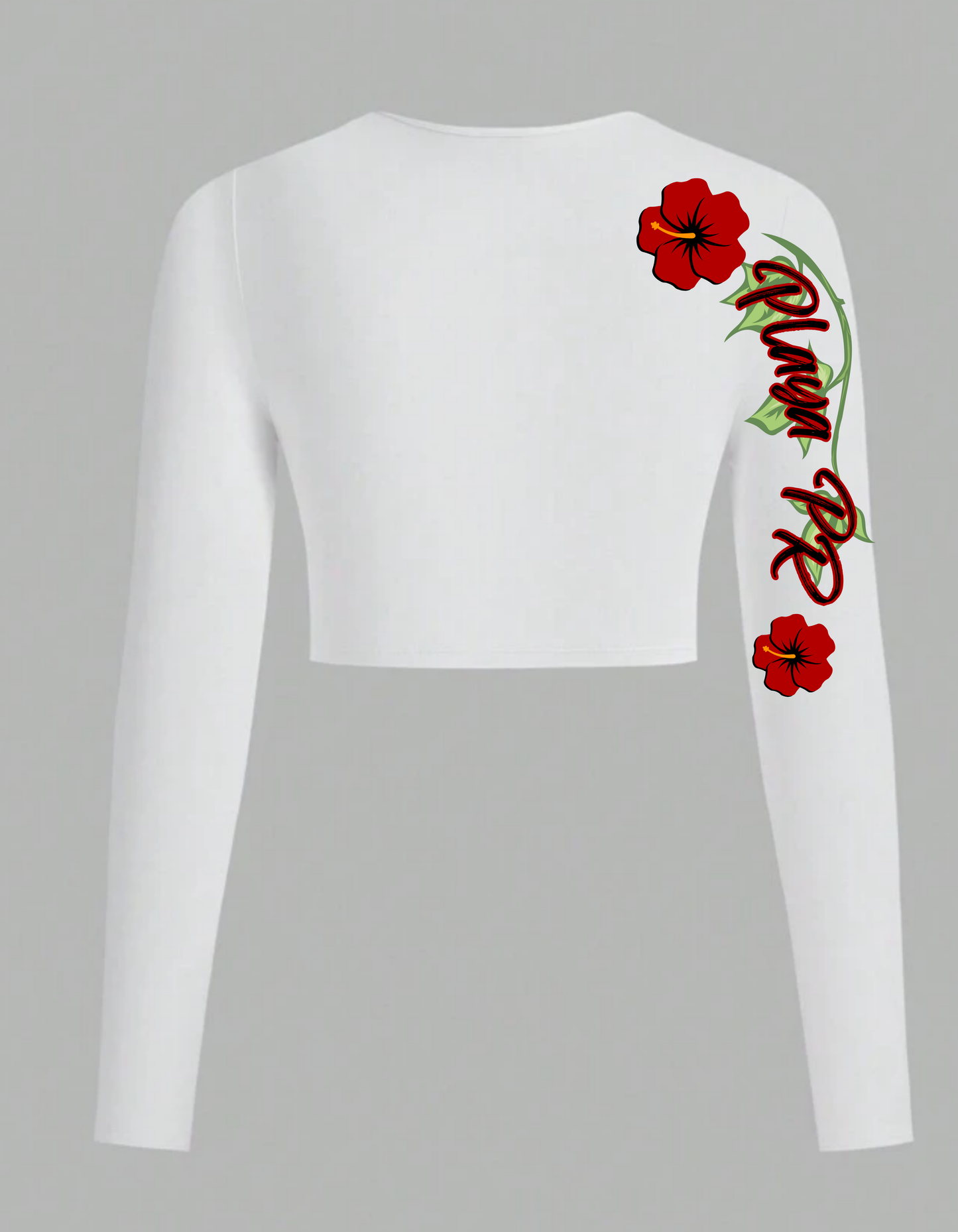 Long Sleeve Crop Top