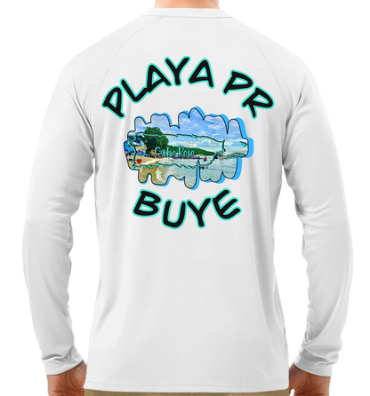 Men's UPF50+ rash guard long sleeve Buye, Cabo Rojo P.R