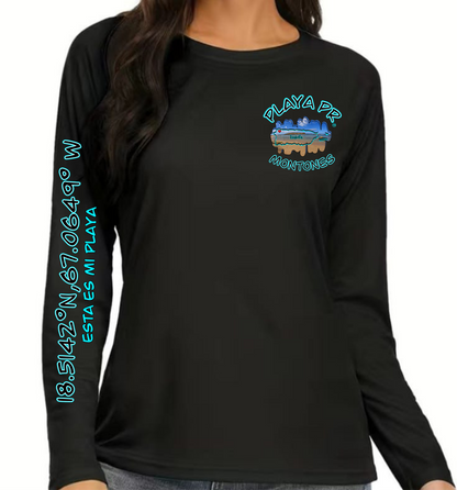 Women's Long Sleeve UPF50 Montones, Isabela