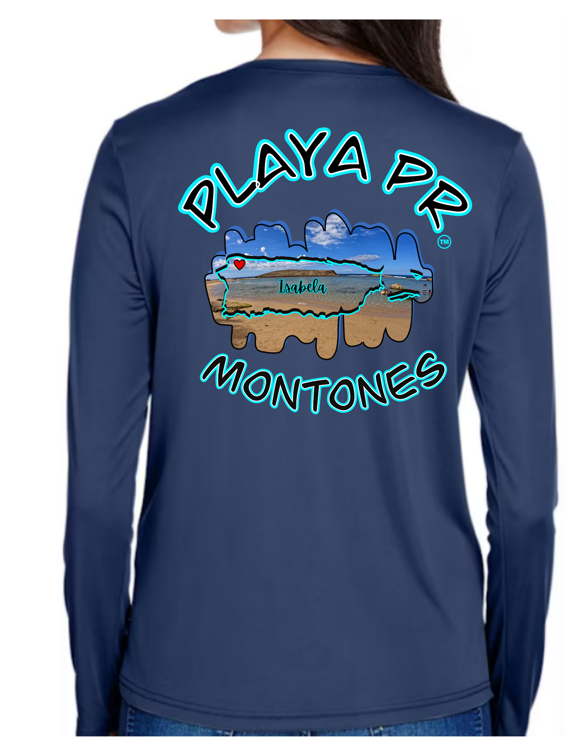 Women's Long Sleeve UPF50 Montones, Isabela