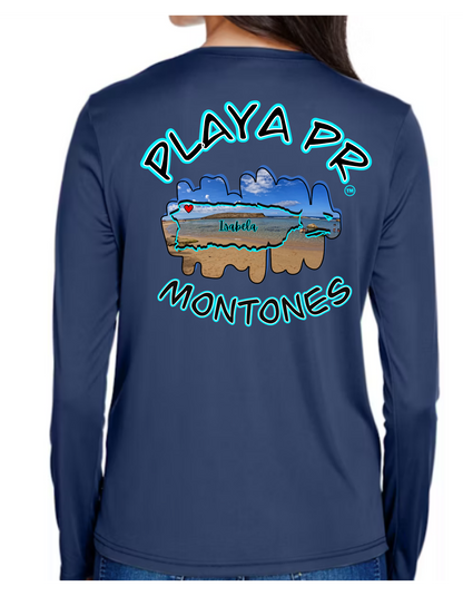 Women's Long Sleeve UPF50 Montones, Isabela