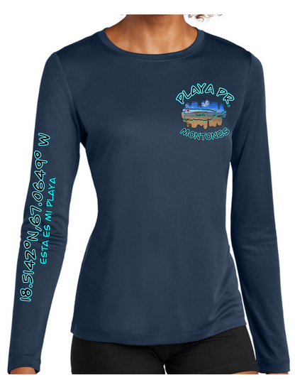 Women's Long Sleeve UPF50 Montones, Isabela