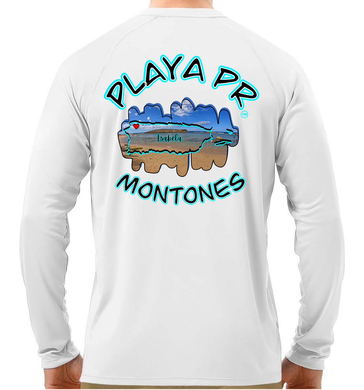 Men’s Long sleeve UPF50 Montones, Isabela
