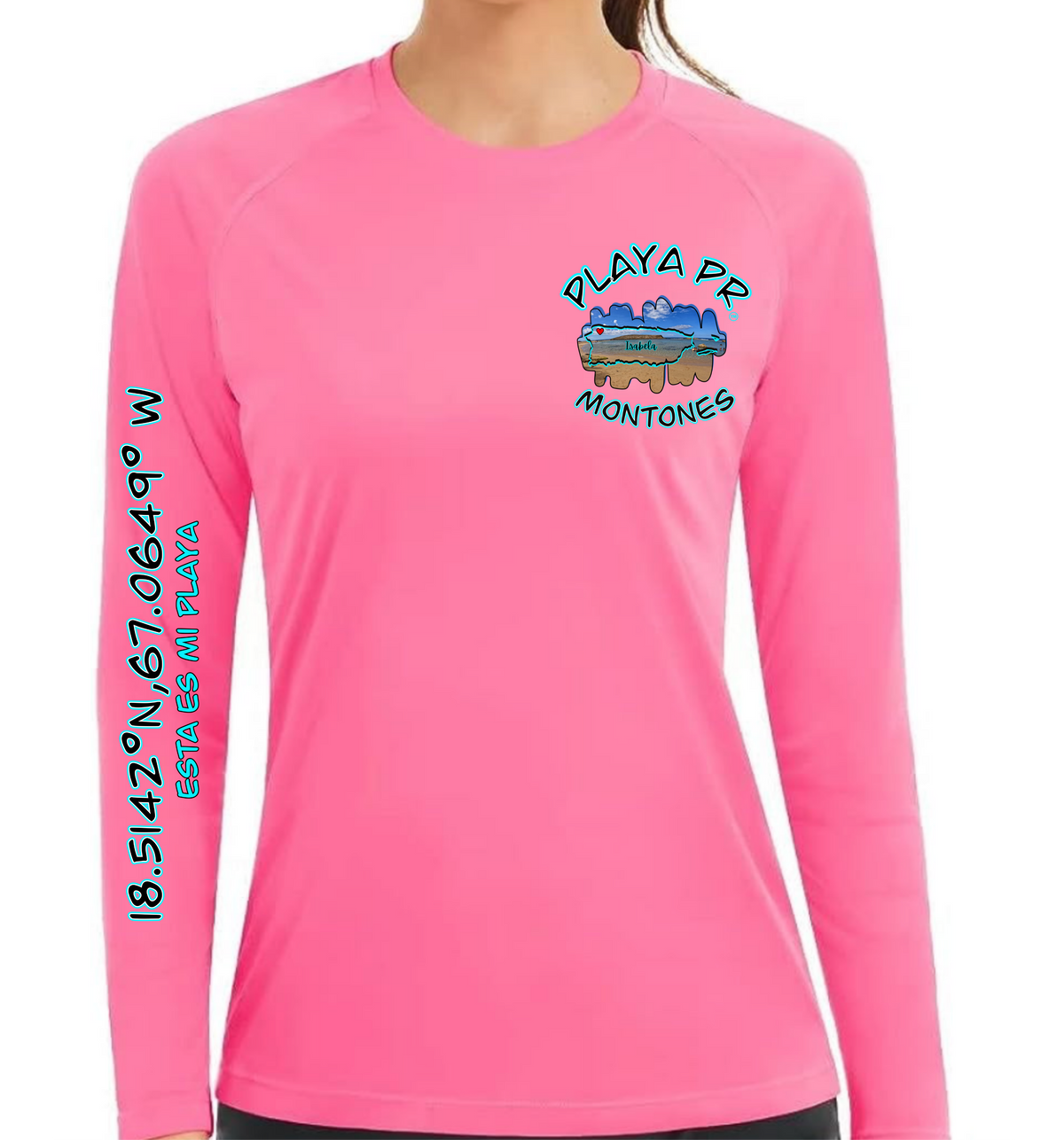 Women's Long Sleeve UPF50 Montones, Isabela