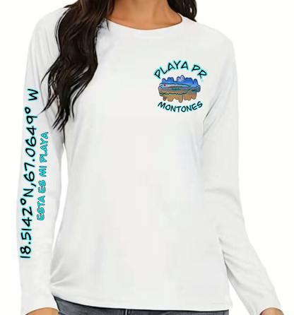 Women's Long Sleeve UPF50 Montones, Isabela