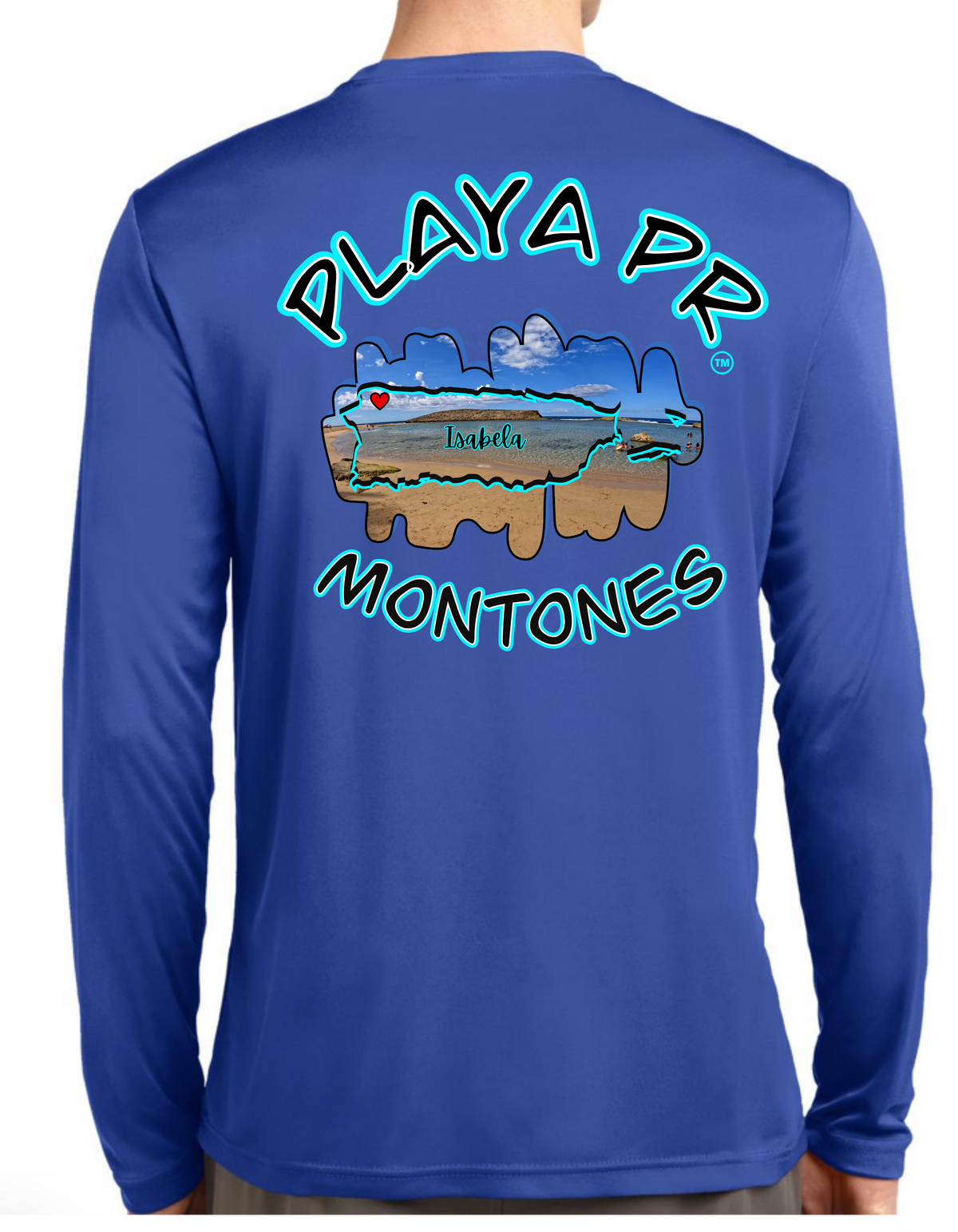 Men’s Long sleeve UPF50 Montones, Isabela