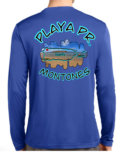 Men’s Long sleeve UPF50 Montones, Isabela