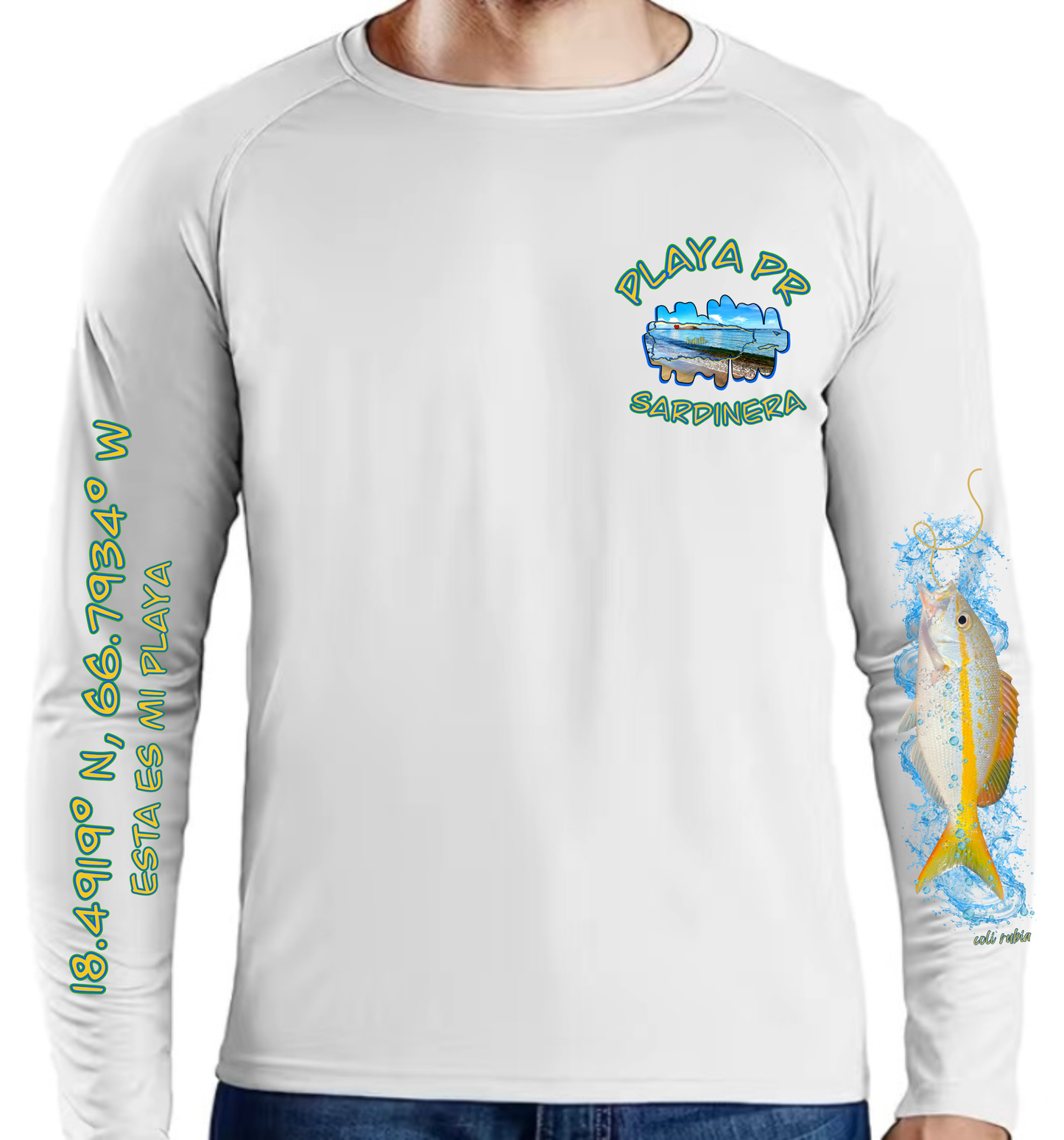 Men’s Long sleeve UPF50 Sardinera, Hatillo