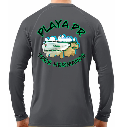 Men's UPF50+ rash guard long sleeve Tres Hermanos, Añasco P.R