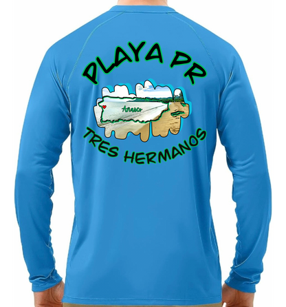 Men's UPF50+ rash guard long sleeve Tres Hermanos, Añasco P.R