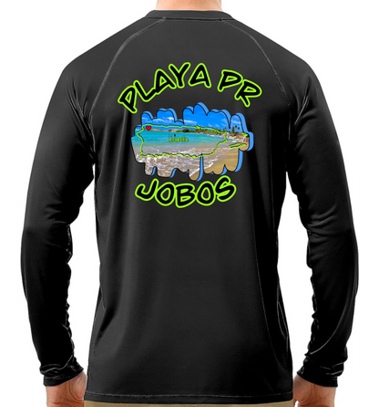 Men's UPF50+ rash guard Long Sleeve Jobos, Isabela P.R