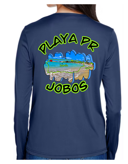 Women's UPF 50+ rash guard loose fit Jobos, Isabela P.R