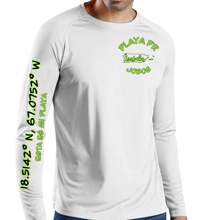 Men's UPF50+ rash guard Long Sleeve Jobos, Isabela P.R