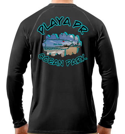 Men's Long Sleeve UPF50 Ocean Park, San Juan