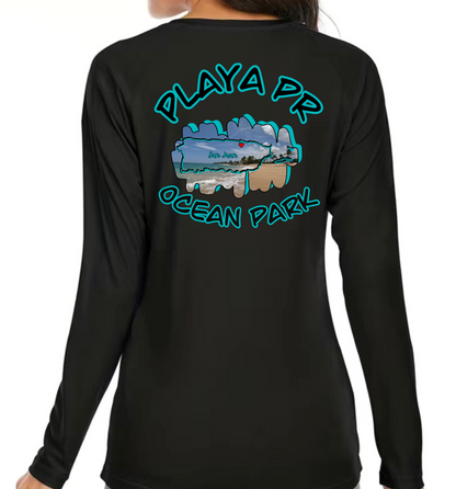 Women's Long Sleeve UPF50 Ocean Park, San Juan