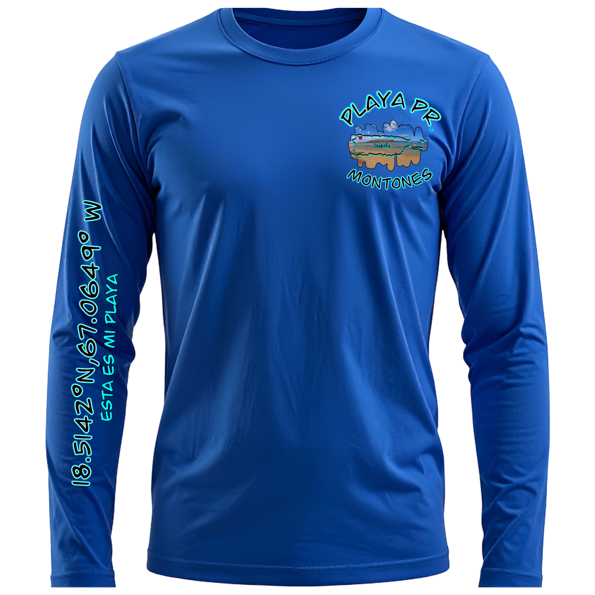 Men’s Long sleeve UPF50 Montones, Isabela