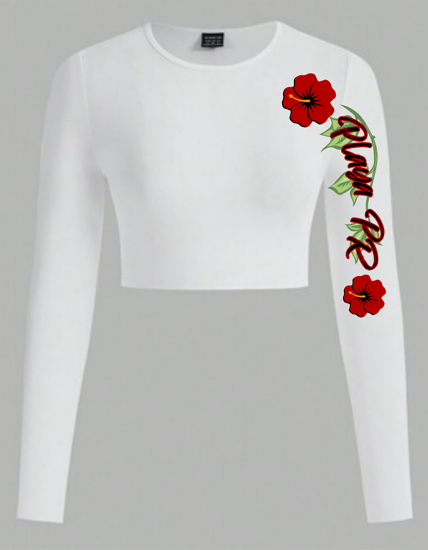 Long Sleeve Crop Top
