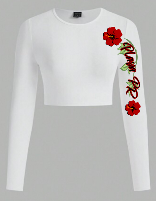 Long Sleeve Crop Top