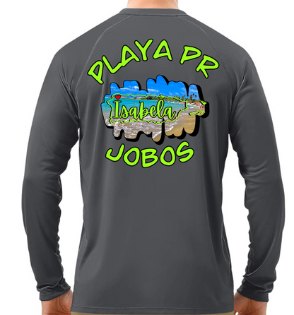 Men's UPF50+ rash guard Long Sleeve Jobos, Isabela P.R